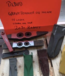 gravetenner tilbud