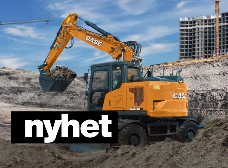 Nyhet. Case hjulgraver introdusert i 2023